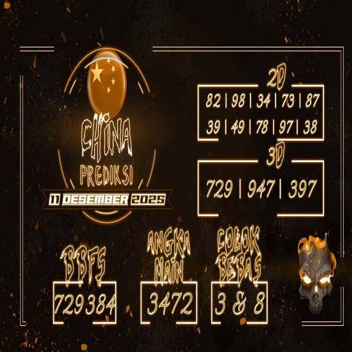 PREDIKSI TOGEL CHINA TERJITU