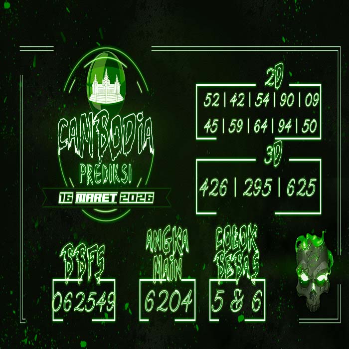PREDIKSI TOGEL CAMBODIA TERJITU