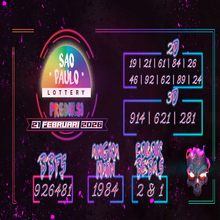 PREDIKSI TOGEL SAO PAULO TERJITU