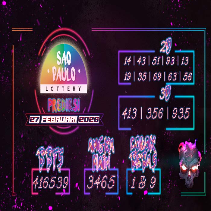 PREDIKSI TOGEL SAO PAULO TERJITU