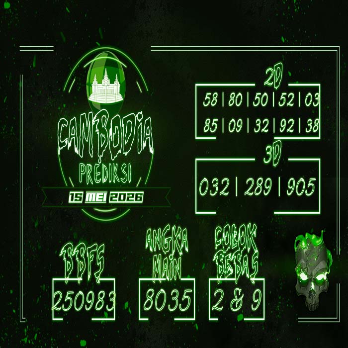 PREDIKSI TOGEL CAMBODIA TERJITU