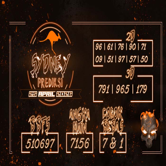 PREDIKSI TOGEL SYDNEY TERJITU
