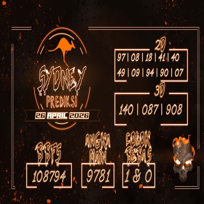 PREDIKSI TOGEL SYDNEY TERJITU