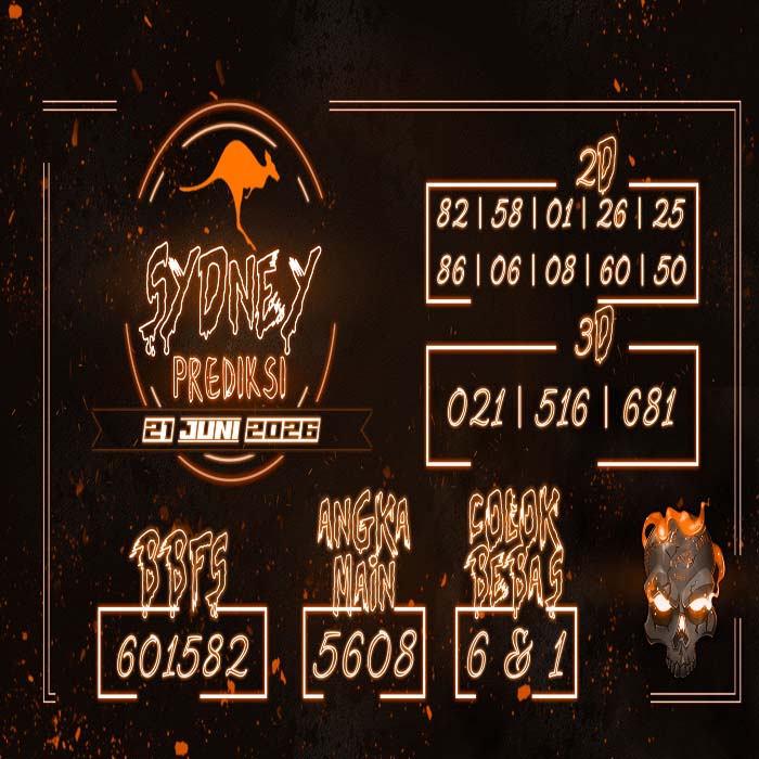 PREDIKSI TOGEL SYDNEY TERJITU